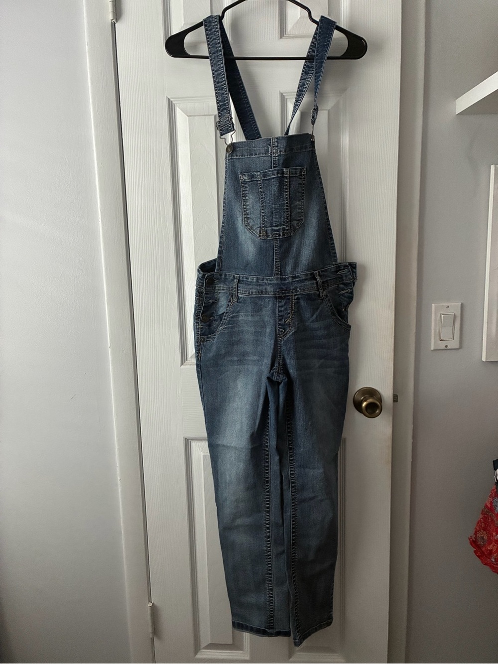 Wallflower Blue Denim Overalls with Adjustable Straps